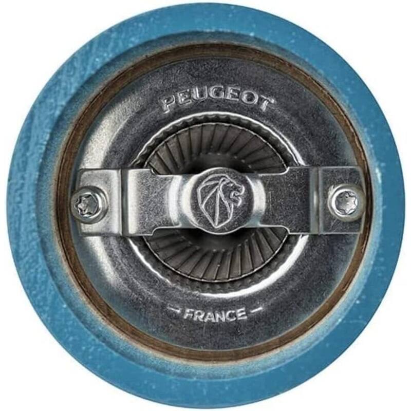 Peugeot Bistro Salt Mill Pacific Blue 10cm-4in.