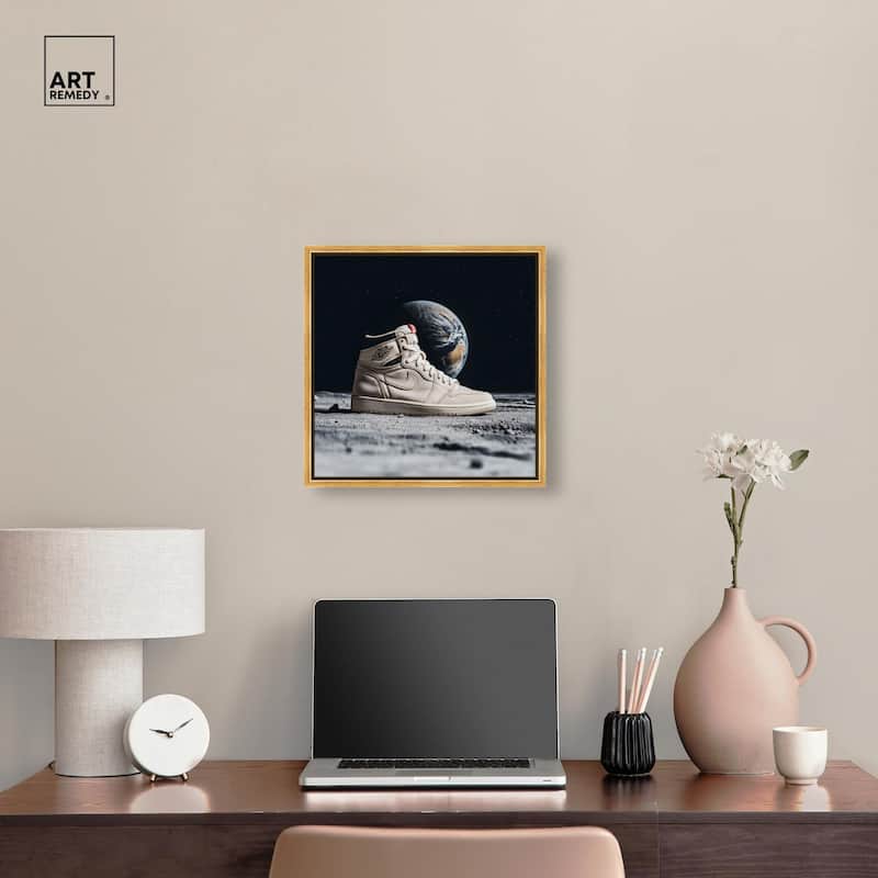 Zero-G Jordans Canvas by Art Remedy