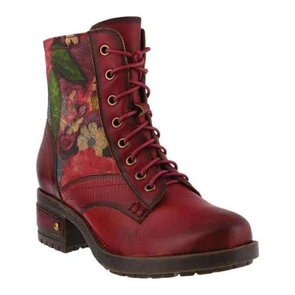 spring step lace up boots