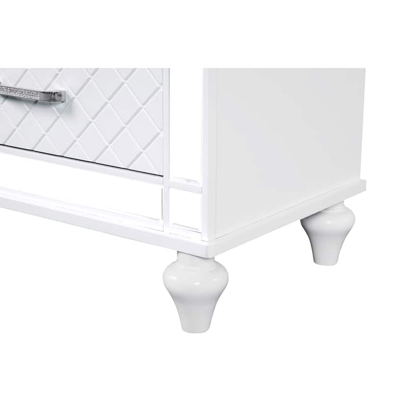 Livorno Gunmetal 5-Drawer 36 in. W Chest of Drawers