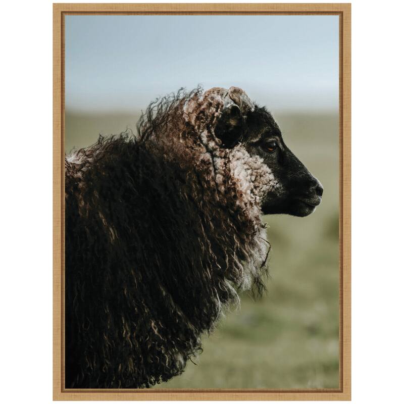 Kate and Laurel Sylvie Sheeply in Love 1 Framed Canvas by Michael Schauer