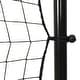 preview thumbnail 4 of 4, vidaXL Football Rebounder Net Black 144.1"x35.4"x72" HDPE