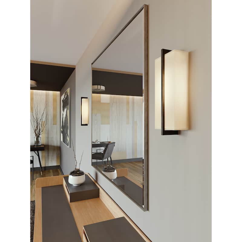 AFX Apex 14-inch LED Wall Sconce - Espresso