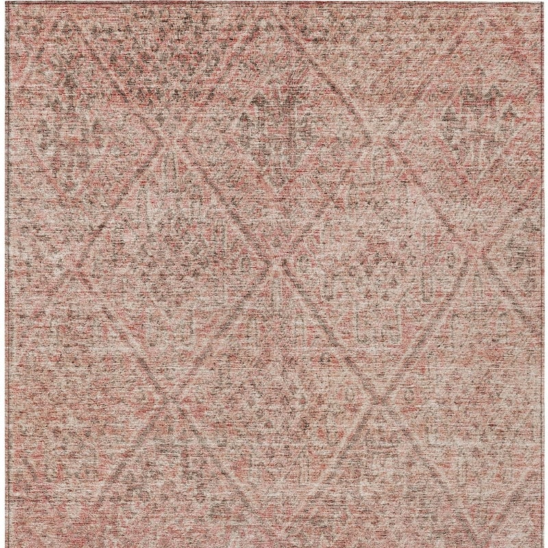 HomeRoots Moroccan Transitional Rectangle Outdoor Rug