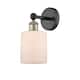 Option Black Antique Brass / Matte White