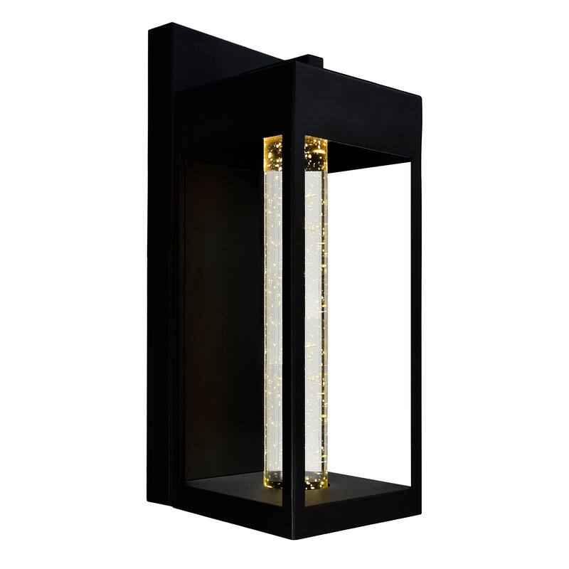 Rochester LED Integrated Black Outdoor Wall Light