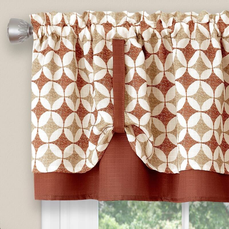 Callie Double Layer Pick Up Valance - 58x14