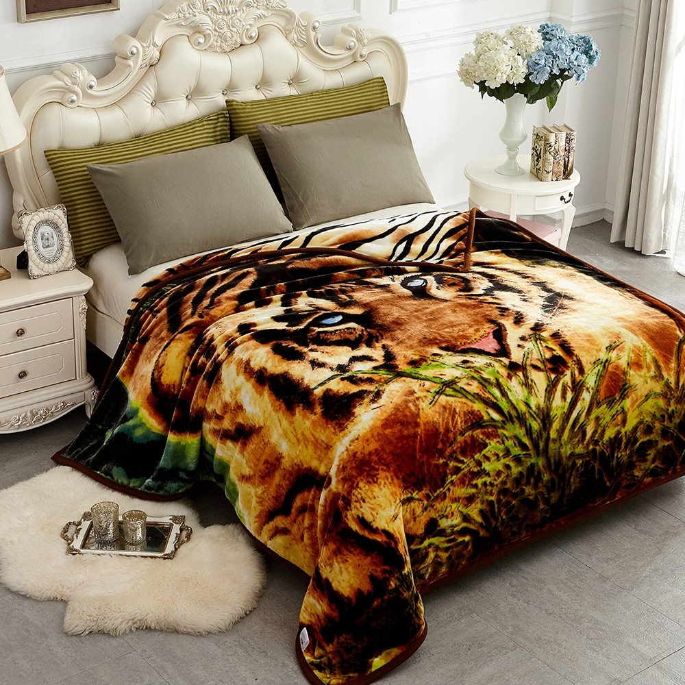 King size best sale animal print blanket