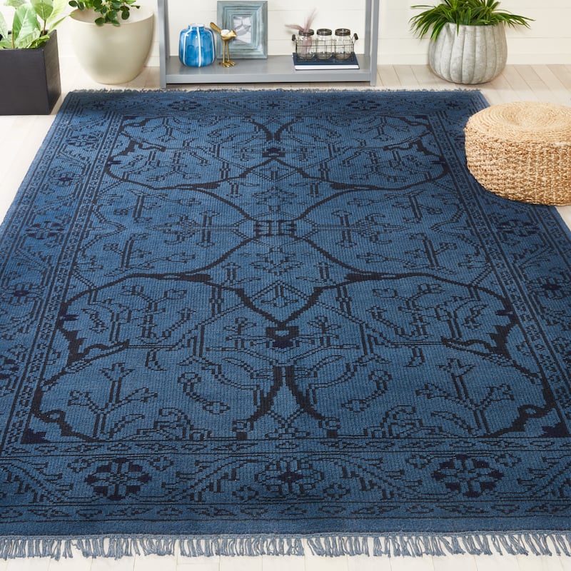 SAFAVIEH Couture Hand-Knotted Voula Market Raoufa Wool Rug