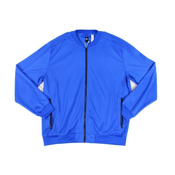 royal blue adidas track jacket