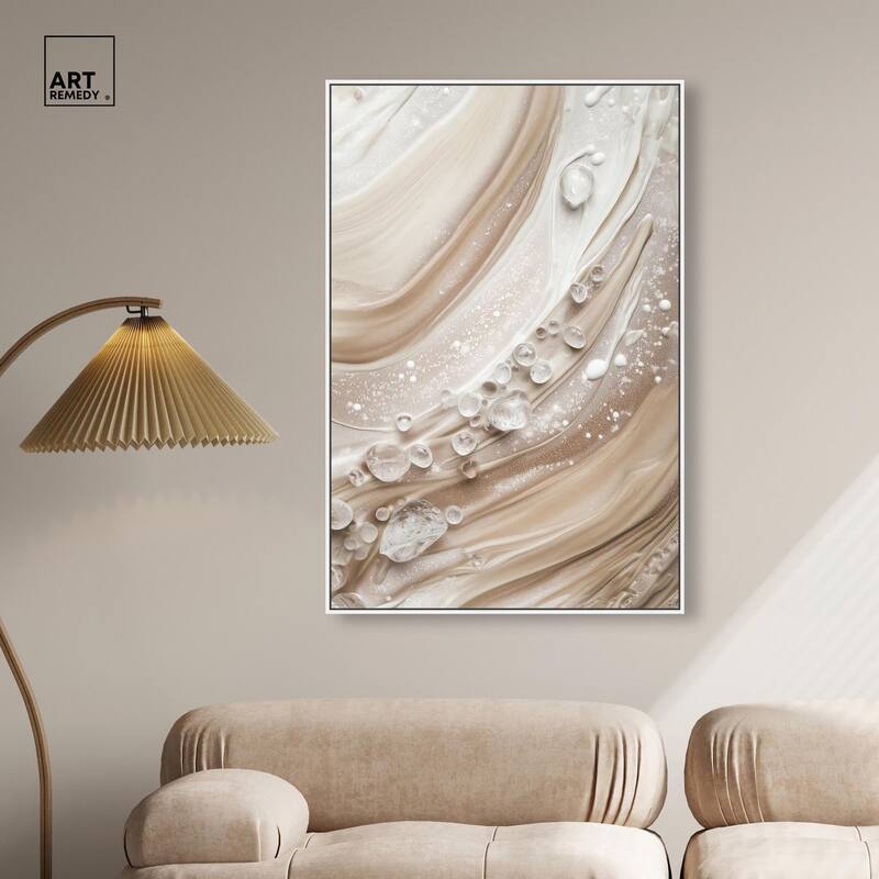 Viscous Veils II Canvas by Art Remedy