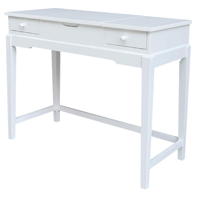 Solid Hardwood Vanity Tables - White