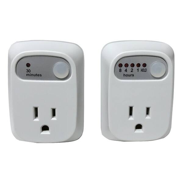 Shop Simple Touch 2 Piece Combo Pack 30 Minute Auto Shut Off Saftey Timer Multi Setting Auto Shut Off Timer On Sale Overstock 30022970