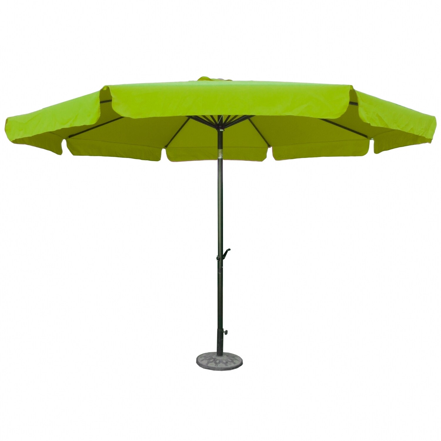 Shop Black Friday Deals On International Caravan St Kitts 11 5 Foot Patio Umbrella With Tilt Crank And Aluminum Frame Overstock 8300206