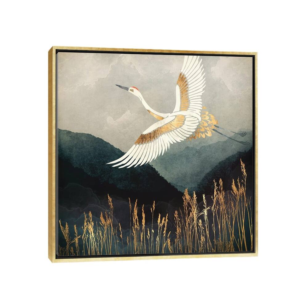 iCanvas "Elegant Flight" by SpaceFrog Designs Framed Canvas Print