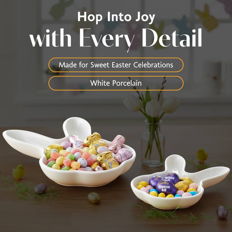 BIA Cordon Bleu Bunny Head, Set of 2 - 14 oz & 7 oz