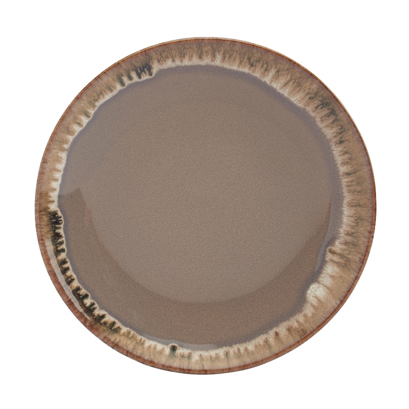 Tabletops Gallery Tuscon Multi-color Stoneware 12-piece Dinnerware Set