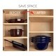 preview thumbnail 7 of 12, STAUB Cast Iron 4-pc Stackable Set
