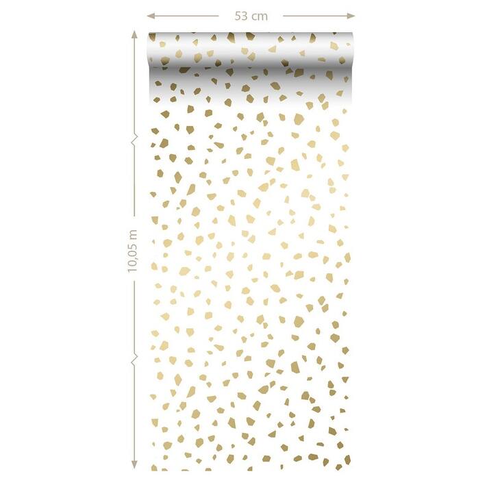 ESTA Home Confetti Gold Terrazzo Wallpaper