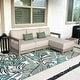 preview thumbnail 16 of 37, PURPLE LEAF Caesar L-Shaped Khaki Outdoor Couch with 9.6" Thick for Yard Porch Deck Patio Conversation Sets