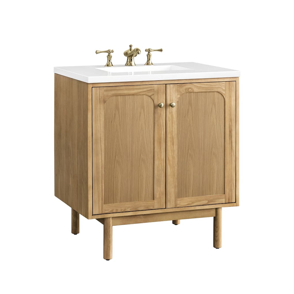 James Martin Vanities 545-V30-3WZ Laurent 30" Single Basin Poplar Wood