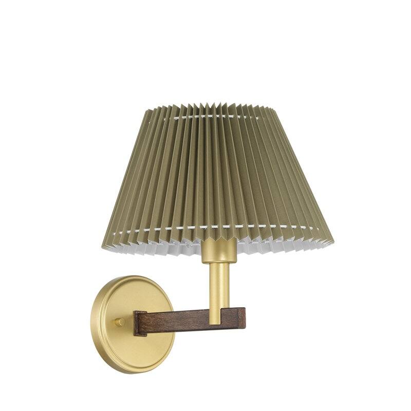 Acroma 1-light Modern Statement Sconce Fabric Wall Light - 11.4'' W * 12.5'' D * 12.8'' H
