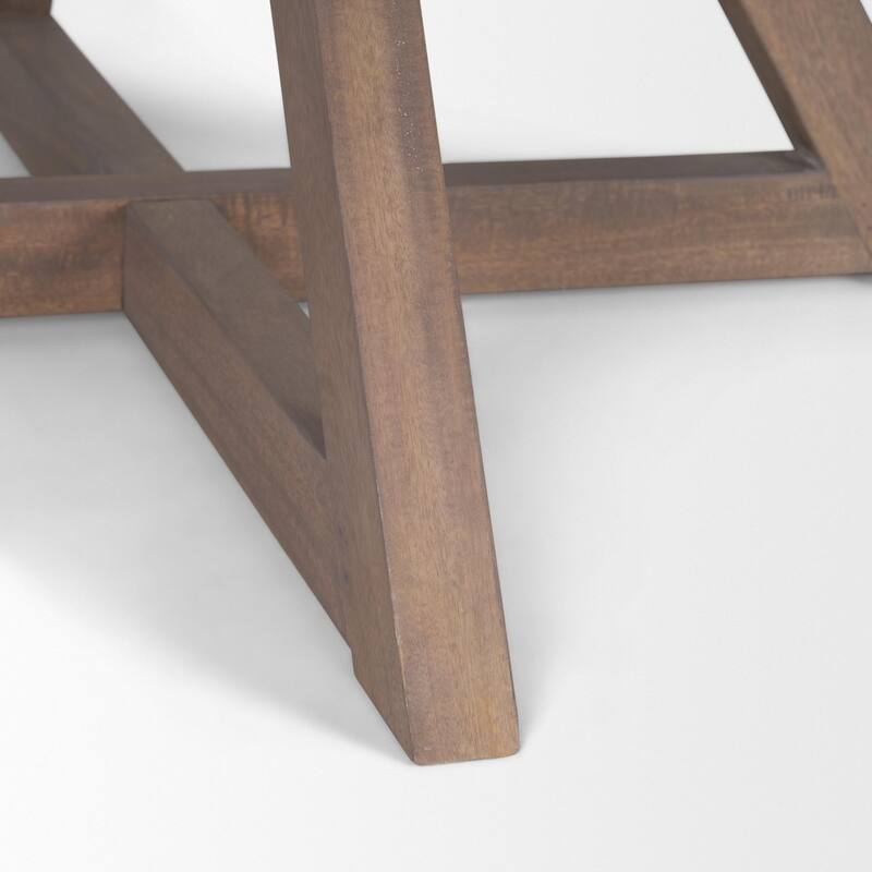 Jennings 60" Light Brown Wood Dining Table - 60.0L x 60.0W x 29.5H