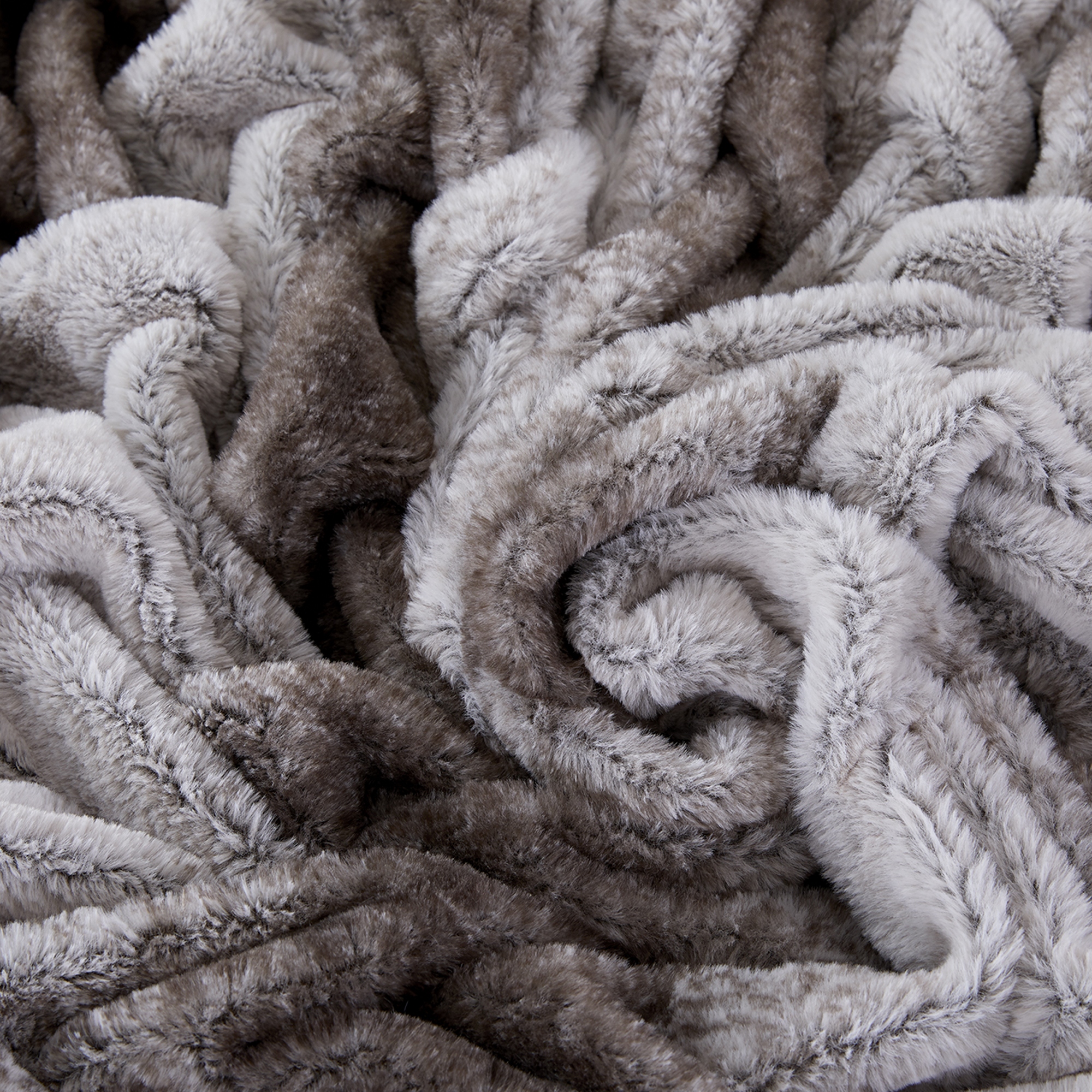 Modern threads braided reversible throw clearance