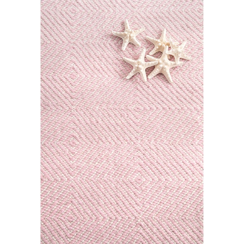Nuloom Ago Geometric Wool Area Rug