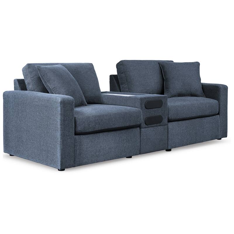 Signature Design by Ashley Modmax 3-Piece Sectional with Audio Console - 93" W x 37" D x 36" H