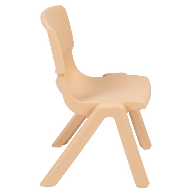 2 Pack Plastic Stackable School Chair with 12"H Seat, Preschool Seating