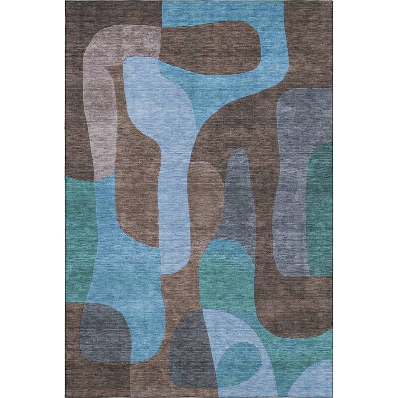 Premium Washable Super Soft Contemporary Siena Mayfield Rug