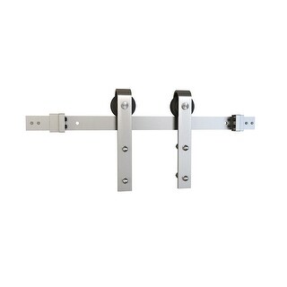 Shop Schlage Sd10 8 0 Jstp Strap Mount 96 Sliding Barn Door Track