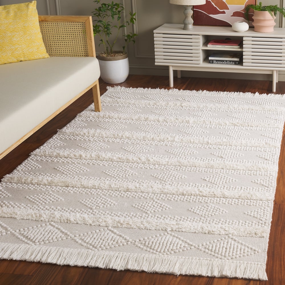 SAFAVIEH Handmade Natura Cacilda Wool Rug