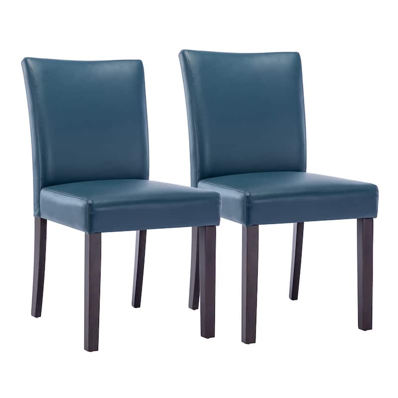 Alvin Upholstered Dining Chair Set of 2 - Blue