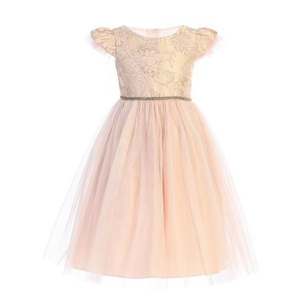 blush pink easter dress