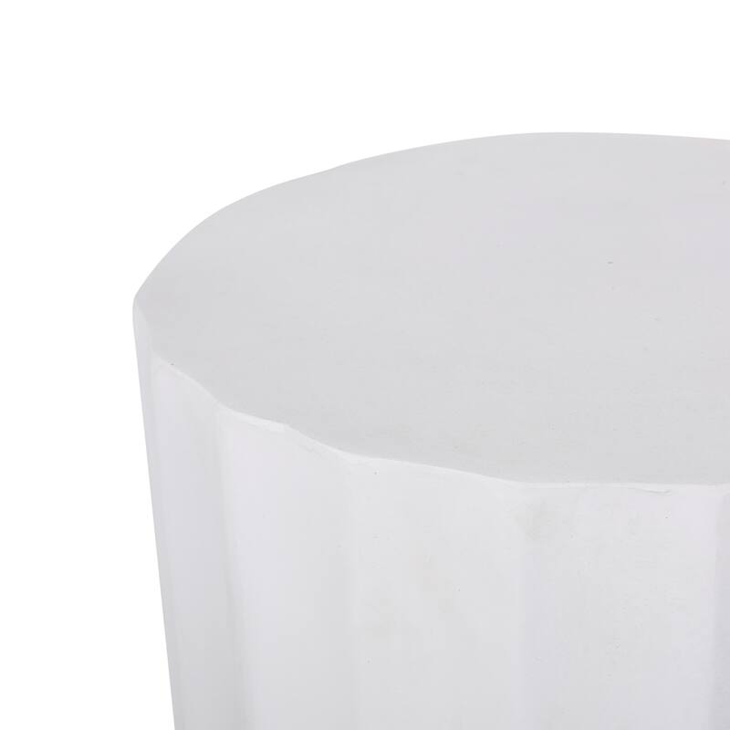 Alcona Outdoor Lightweight Concrete Side Table by Christopher Knight Home