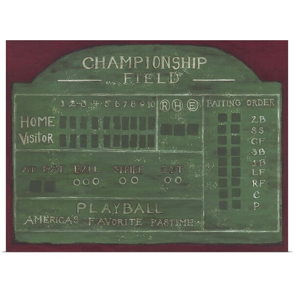 "Sports Board" Poster Print