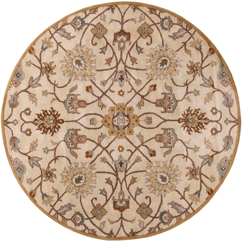 Hand-tufted Trey Traditional Wool Area Rug
