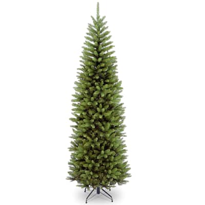 National Tree Company 7.5 ft. Kingswood Fir Pencil Slim Christmas Tree - 7.5 Foot