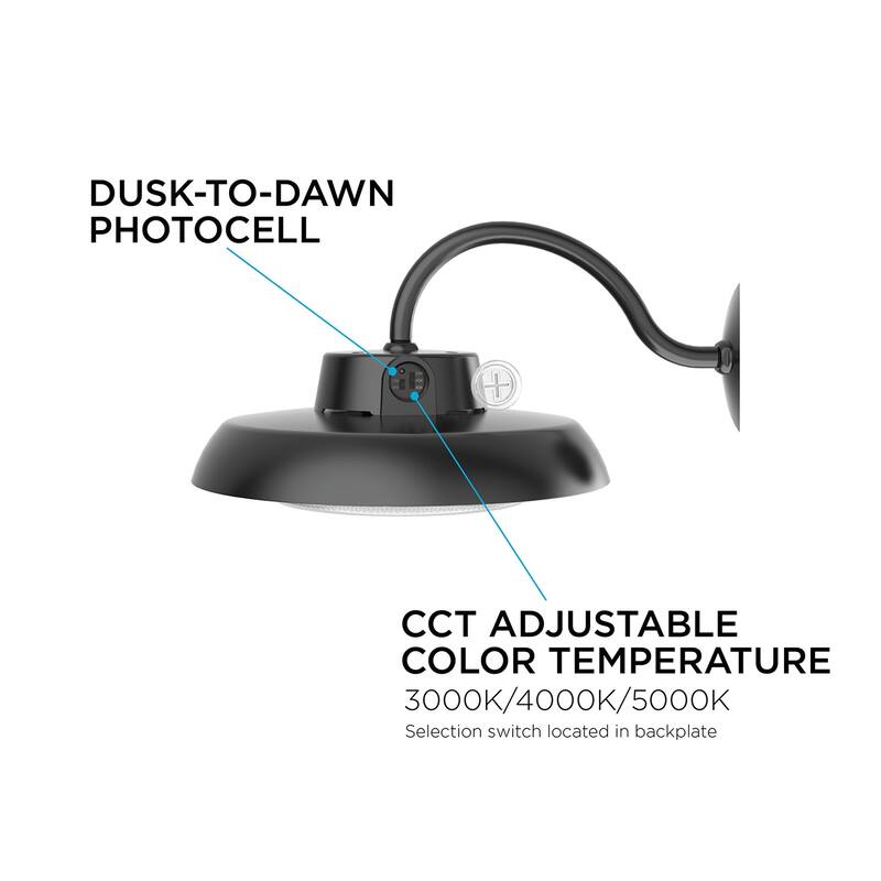 AFX GILW0707LAJEN Gilbert 8" Tall LED Outdoor Wall Sconce