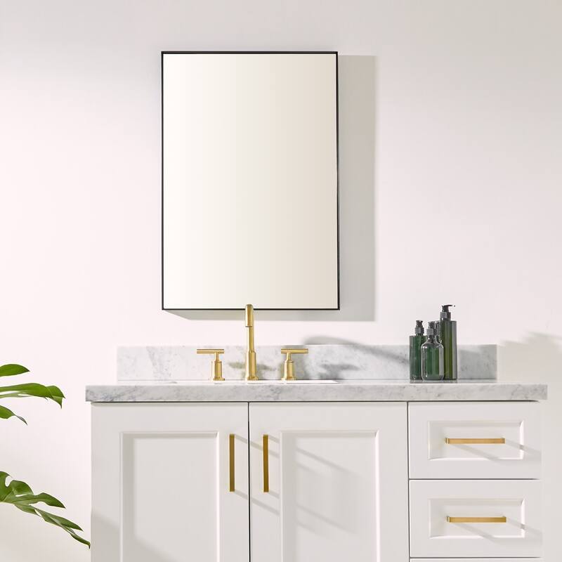 Ariel MM-14-3020 30" W x 20" H Contemporary Rectangular Stainless