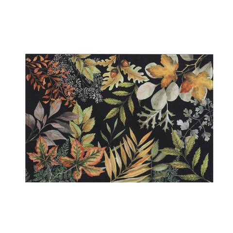 Laural Home Sophisticated Autumn Placemat Set of 4