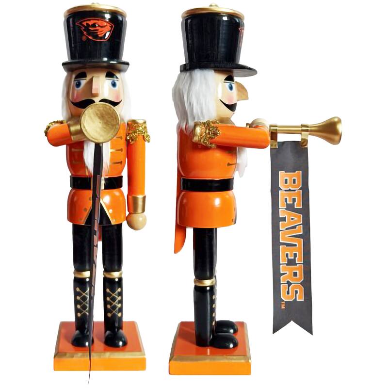 NCAA 14" Oregon State Bugler Nutcracker