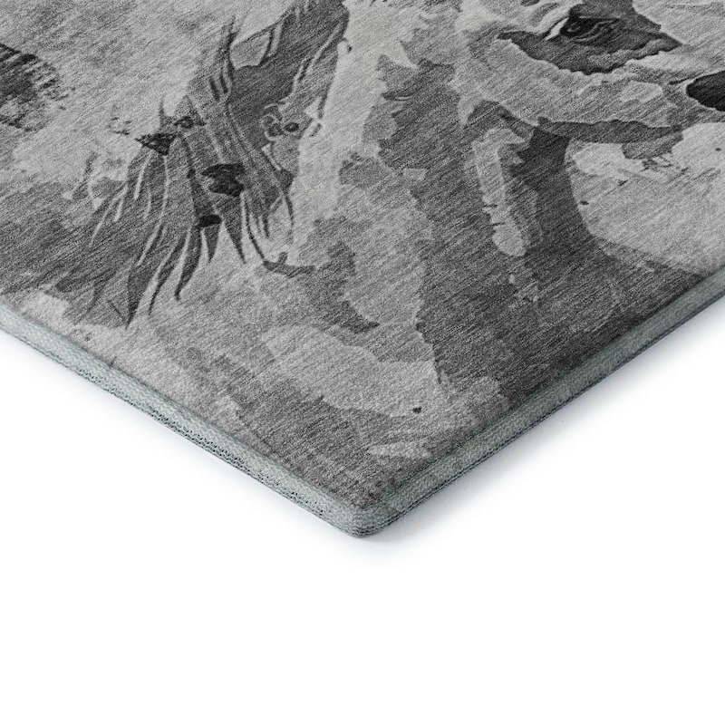 Premium Washable Super Soft Horses Mayfield Rug