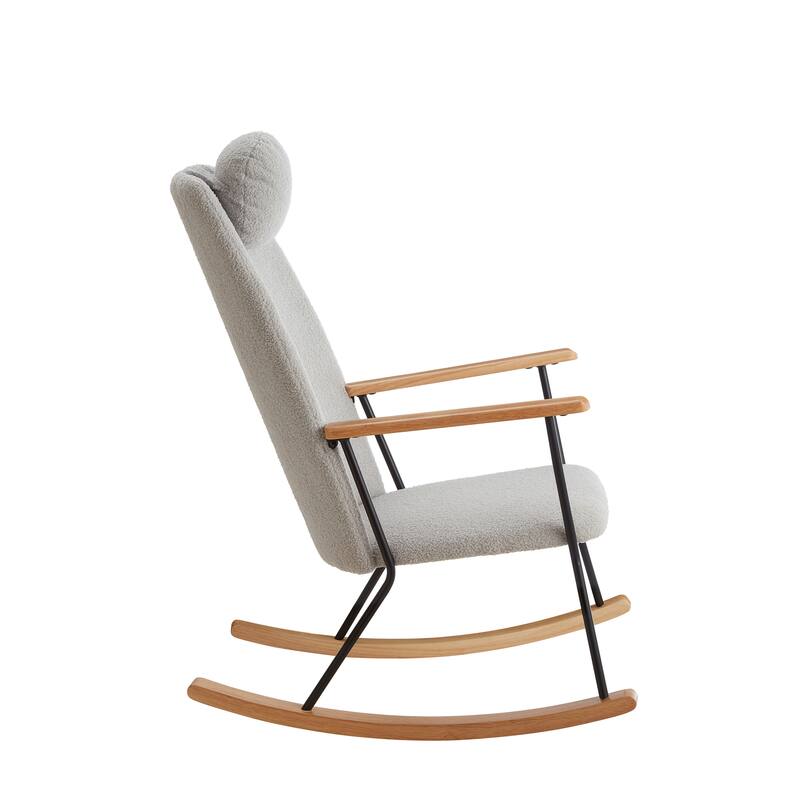 Teddy Rocker Chair with Adjustable Headrest