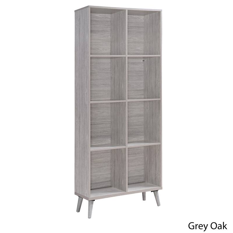 Grey Oak Book Shelf, Rubberwood