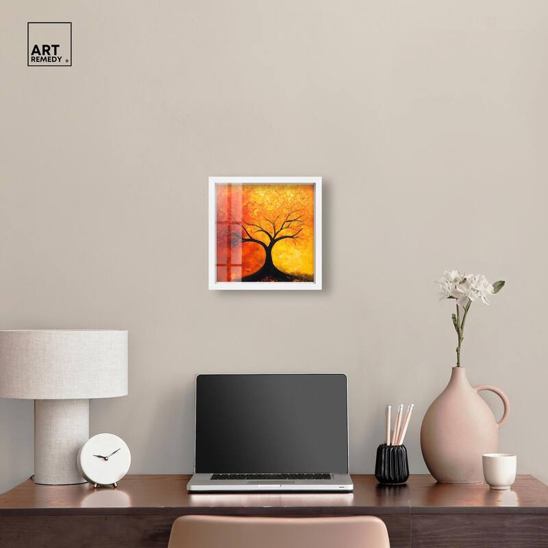 Tree of Opposites I Shadowbox by Art Remedy
