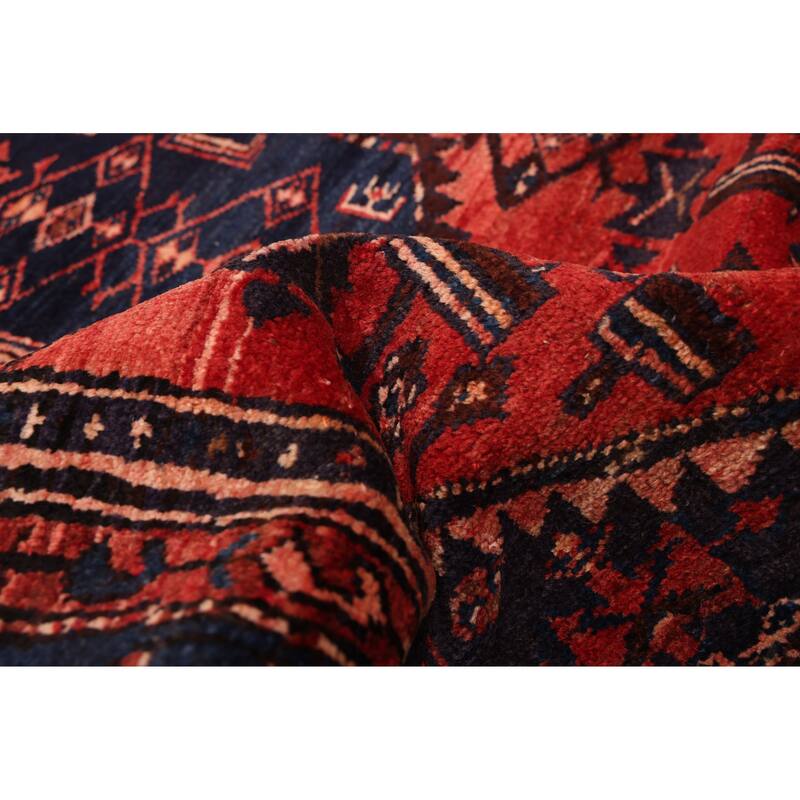 ECARPETGALLERY Hand-knotted Andelz Red Wool Rug - 3'5 x 6'3