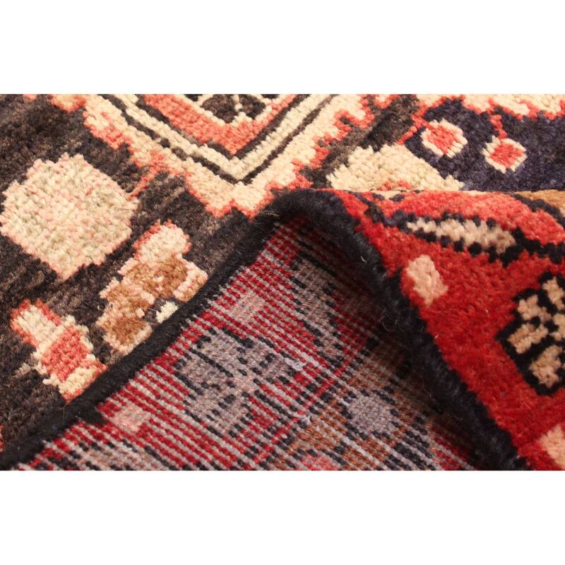 ECARPETGALLERY Hand-knotted Anadol Dark Brown Wool Rug - 3'10 x 6'5